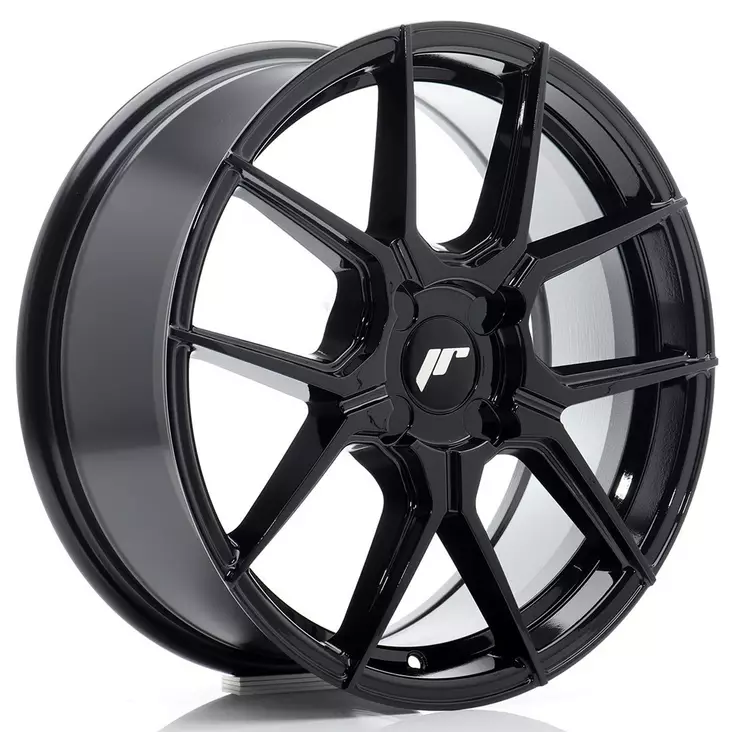 JR Wheels JR30 17x7 ET20-40 BLANK Gloss Black - Japan Racing vanteet - 5906871153270 - 1