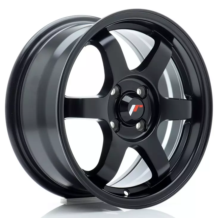JR Wheels JR3 15x7 ET40 4x100 Matt Black - Japan Racing vanteet - 5902211988700 - 1