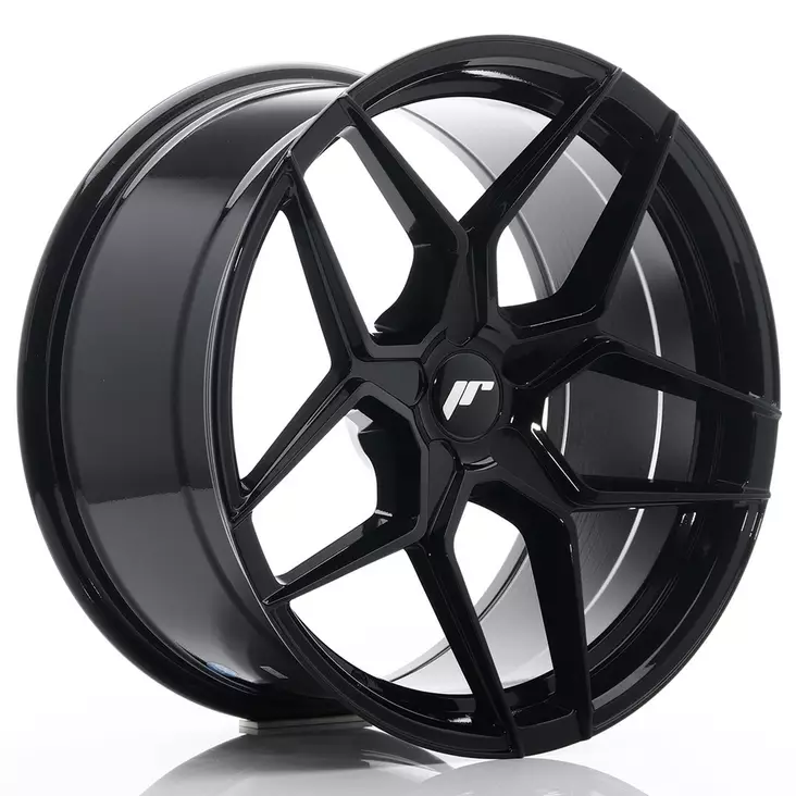 JR Wheels JR34 19x9,5 ET35 5x114,3 Gloss Black - Japan Racing vanteet - 5906871107860 - 1