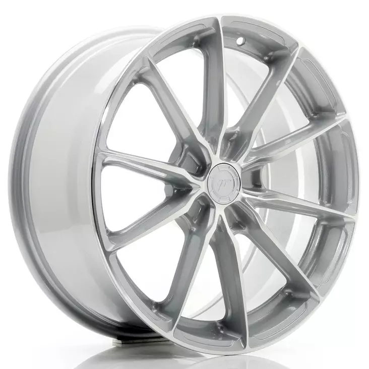 JR Wheels JR37 18x8 ET35 5x114,3 Silver Machined - Japan Racing vanteet - 5906871108010 - 1
