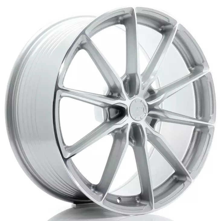 JR Wheels JR37 21x10 ET10-64 5H BLANK Silver Machined - Japan Racing vanteet - 5902211967880 - 1