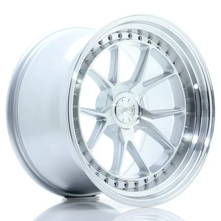 JR Wheels JR39 18x10,5 ET15-22 5H BLANK Silver Machined Face - Japan Racing vanteet - 5902211955580 - 1