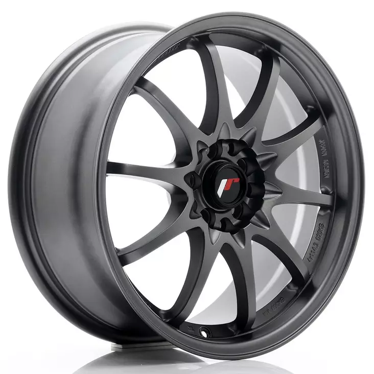 JR Wheels JR5 17x7,5 ET35 5x100/114,3 Matt Gun Metal - Japan Racing vanteet - 5902211910770 - 1