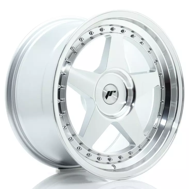 JR Wheels JR6 18x9,5 ET20-40 BLANK Silver Machined Face - Japan Racing vanteet - 5902211999560 - 1