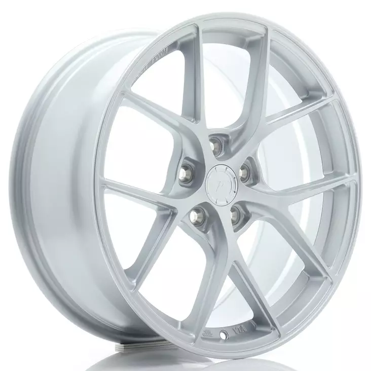 JR Wheels SL01 18x8 ET40 5x112 Matt Silver - Japan Racing vanteet - 5906871144780 - 1