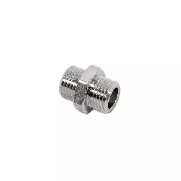 Kaksoisnippa 1/4"G uros - 1/4"G uros - Paineilmaliittimet ja sovitteet - 7750000001080 - 1
