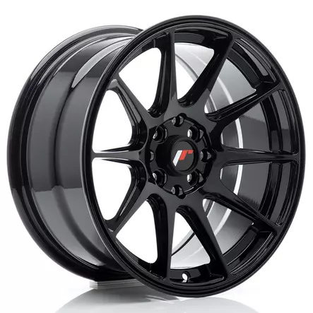 JR Wheels JR11 16x8 ET25 5x100/114 Gloss Black - Japan Racing vanteet - 5902211980841 - 1