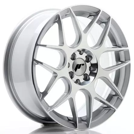 JR Wheels JR18 17x7 ET40 5x100/114 Silver Machined - Japan Racing vanteet - 5902211924081 - 1