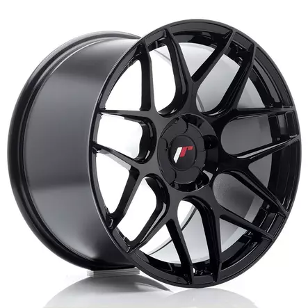JR Wheels JR18 18x10,5 ET0-25 BLANK Gloss Black - Japan Racing vanteet - 5906871153201 - 1