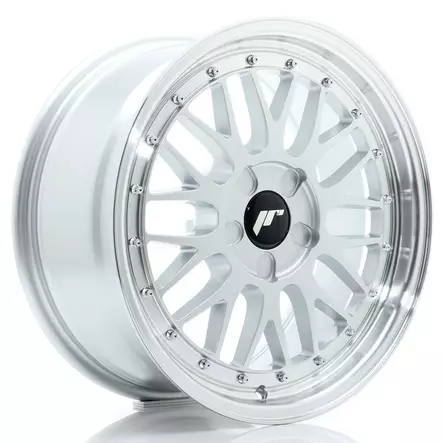 JR Wheels JR23 17x8 ET20-45 5H BLANK Hyper Silver w/Machined Lip - Japan Racing vanteet - 5902211995081 - 1