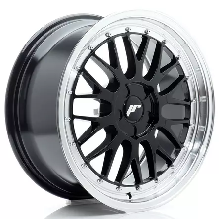 JR Wheels JR23 18x8 ET40 5x112 Gloss Black - Japan Racing vanteet - 5906871157711 - 1