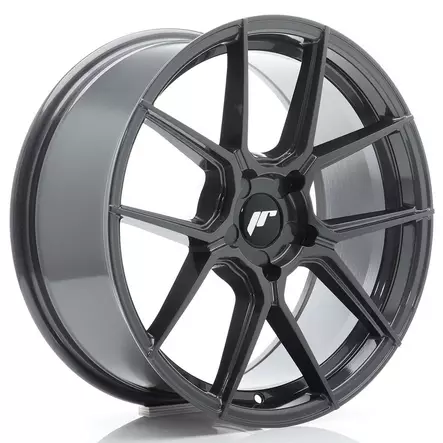JR Wheels JR30 18x8 ET20-40 5H Blank Hyper Gray - Japan Racing vanteet - 5902211919391 - 1