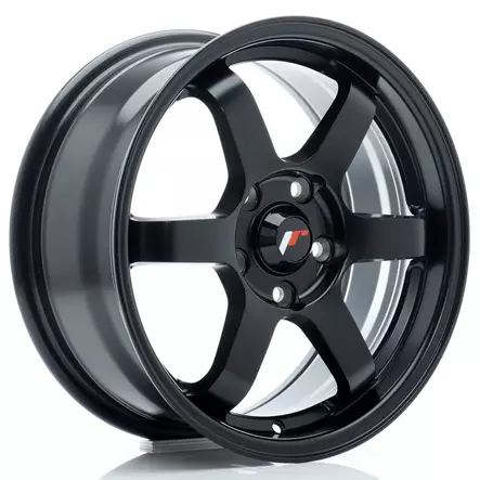 JR Wheels JR3 16x7 ET40 5x114,3 Matt Black - Japan Racing vanteet - 5902211988991 - 1
