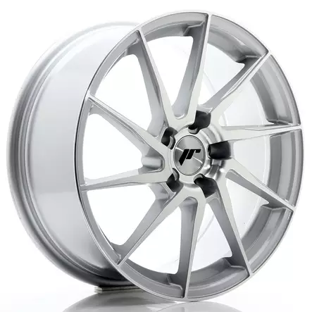 JR Wheels JR36 18x8 ET35 5x120 Silver Brushed Face - Japan Racing vanteet - 5902211940081 - 1
