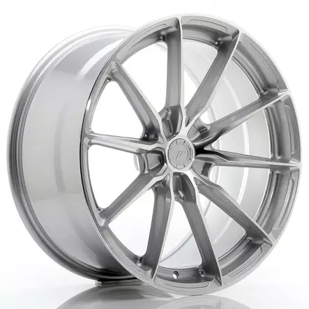 JR Wheels JR37 20x10 ET20-45 5H BLANK Silver Machined Face - Japan Racing vanteet - 5902211951131 - 1