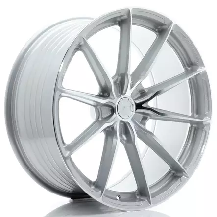 JR Wheels JR37 21x10,5 ET38 5x112 Silver Machined - Japan Racing vanteet - 5906871109611 - 1