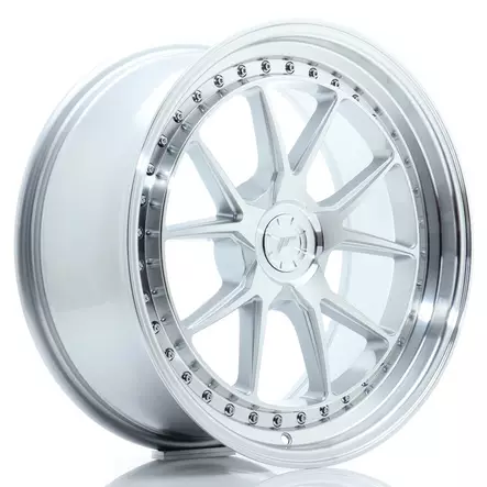 JR Wheels JR39 19x9 ET15-40 5H BLANK Silver Machined Face - Japan Racing vanteet - 5902211991281 - 1