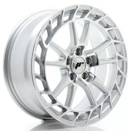 JR Wheels JR45 18x8 ET45 5x112 Silver w/Machined Face - Japan Racing vanteet - 5902211999751 - 1