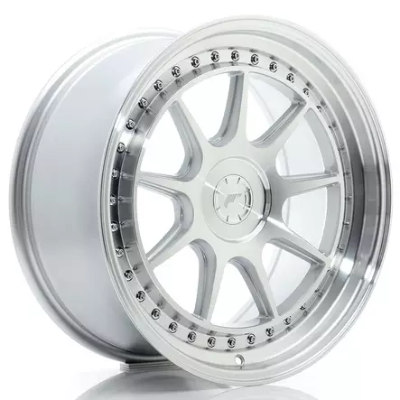 JR Wheels JR47 18x8,5 ET15-35 5H BLANK Silver Machined Face - Japan Racing vanteet - 5902211994411 - 1
