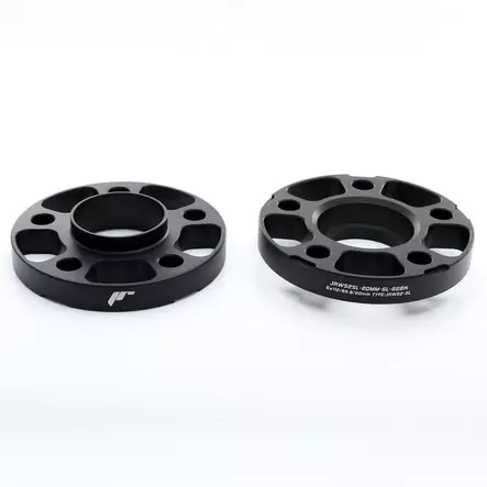 JRWS2-SL Spacers 20mm 5x112 66,6 66,6 Black (Super Light Series) - Spacerit - 5906871119801 - 1