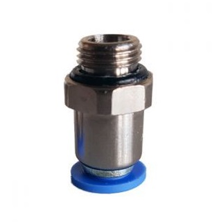 Paineilmaliitin 1/4" uros G-kierre 1/4" letku - Paineilmaliittimet ja sovitteet - paineil0021 - 1