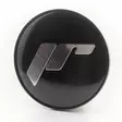 Center Cap JR6 Black + Silver Letters - Vanteiden keskikupit - 5902211992011 - 1
