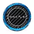 Concaver Premium Center Cap - Classic Carbon - Blue Anodized - Vanteiden keskikupit - 5906871153751 - 1