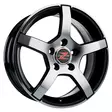 Inverno Black Polished 6.5x16 - Alumiinivanteet muut merkit - 6438431010871 - 1