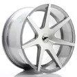 JR Wheels JR20 19x9,5 ET20-40 Blank Silver Machined - Japan Racing vanteet - 5902211915591 - 1