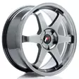 JR Wheels JR3 18x8 ET20-45 5H BLANK Hyper Black - Japan Racing vanteet - 5902211989301 - 1