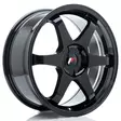 JR Wheels JR3 18x8 ET40 5x120 Gloss Black - Japan Racing vanteet - 5906871170611 - 1