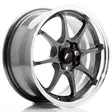 JR Wheels JR5 15x7 ET35 4x100 Gun Metal w/Machined Lip - Japan Racing vanteet - 5902211917601 - 1