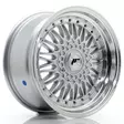 JR Wheels JR9 17x8,5 ET20 5x112/120 Silver w/Machined Lip+Silver Rivets - Japan Racing vanteet - 5902211928591 - 1