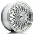JR Wheels JR9 18x8 ET35 5x108/112 Silver w/ Machined Lip - Japan Racing vanteet - 5906871165181 - 1