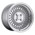 Klutch SL1 15x8,5 ET17 4H BLANK Silver w/ Machined Lip - Klutch vanteet - 5906871106061 - 1