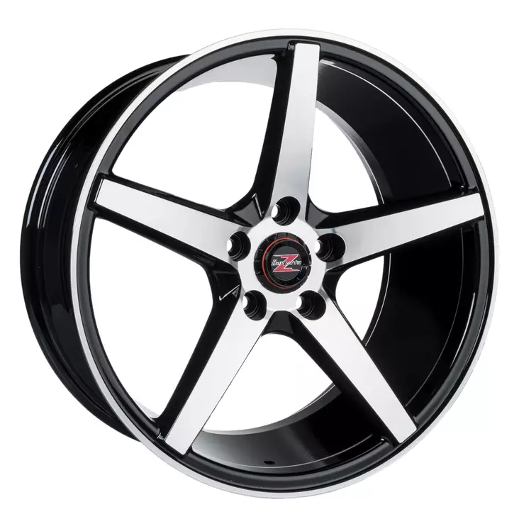 Capitano Black Polished 8x18 - Alumiinivanteet muut merkit - 6438431011281 - 1