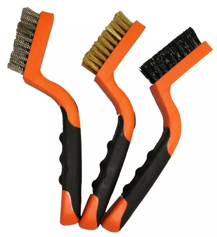 Harjasetti 3-osainen 175mm - Autotyökalut ja tarvikkeet - 6430013063381 - 1