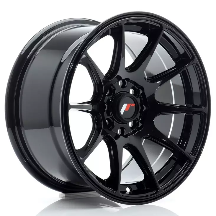 JR Wheels JR11 15x8 ET25 4x100/108 Gloss Black - Japan Racing vanteet - 5902211997061 - 1