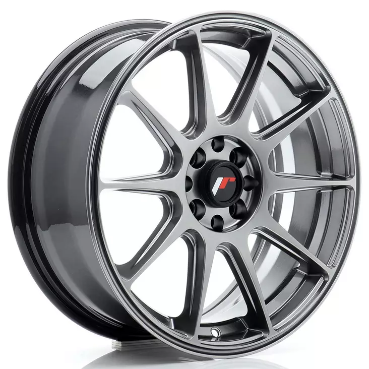 JR Wheels JR11 17x7 ET35 4x100/114,3 Hyper Black - Japan Racing vanteet - 5902211997511 - 1