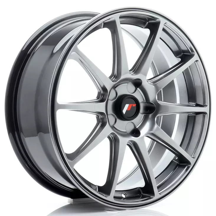 JR Wheels JR11 18x7,5 ET40 5x108 Hyper Black - Japan Racing vanteet - 5906871176781 - 1