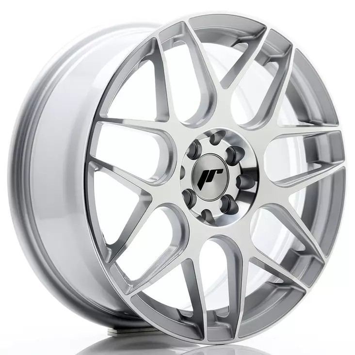 JR Wheels JR18 17x7 ET40 5x100/114 Silver Machined - Japan Racing vanteet - 5902211924081 - 1