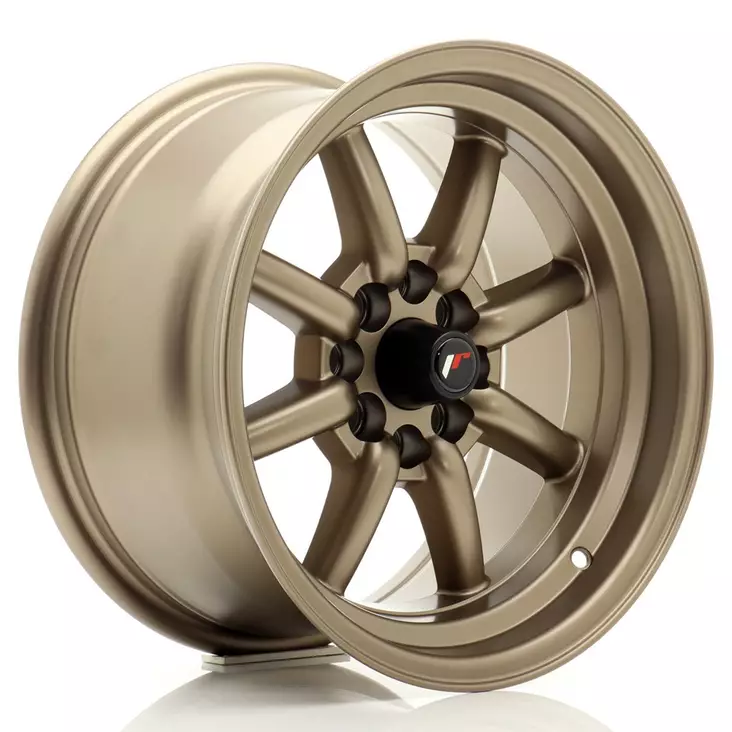 JR Wheels JR19 15x8 ET0 4x100/108 Matt Bronze - Japan Racing vanteet - 5902211926221 - 1