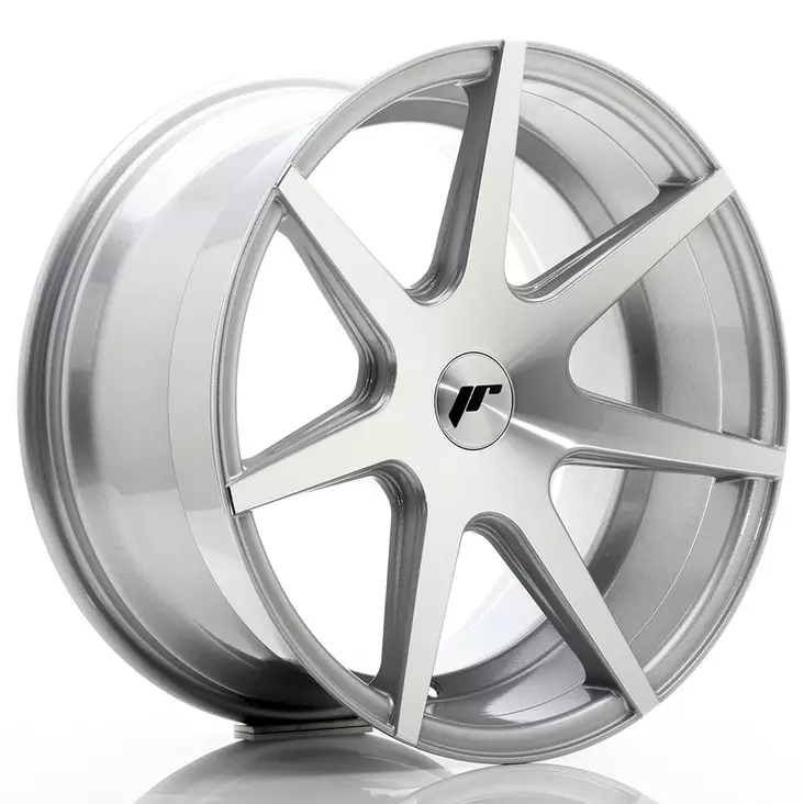 JR Wheels JR20 18x9,5 ET20-40 Blank Silver Machined - Japan Racing vanteet - 5902211915171 - 1