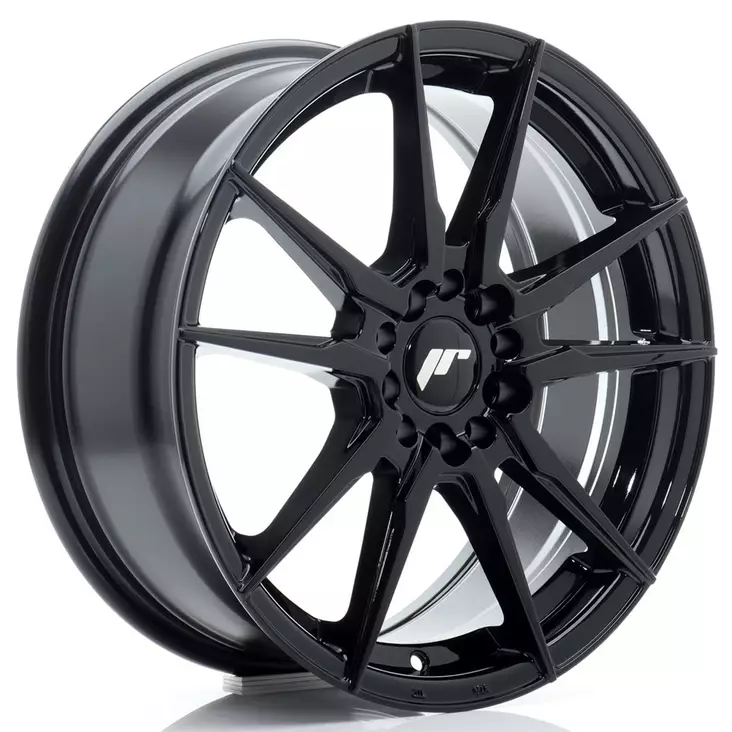 JR Wheels JR21 17x7 ET40 4x100/114 Gloss Black - Japan Racing vanteet - 5902211995791 - 1