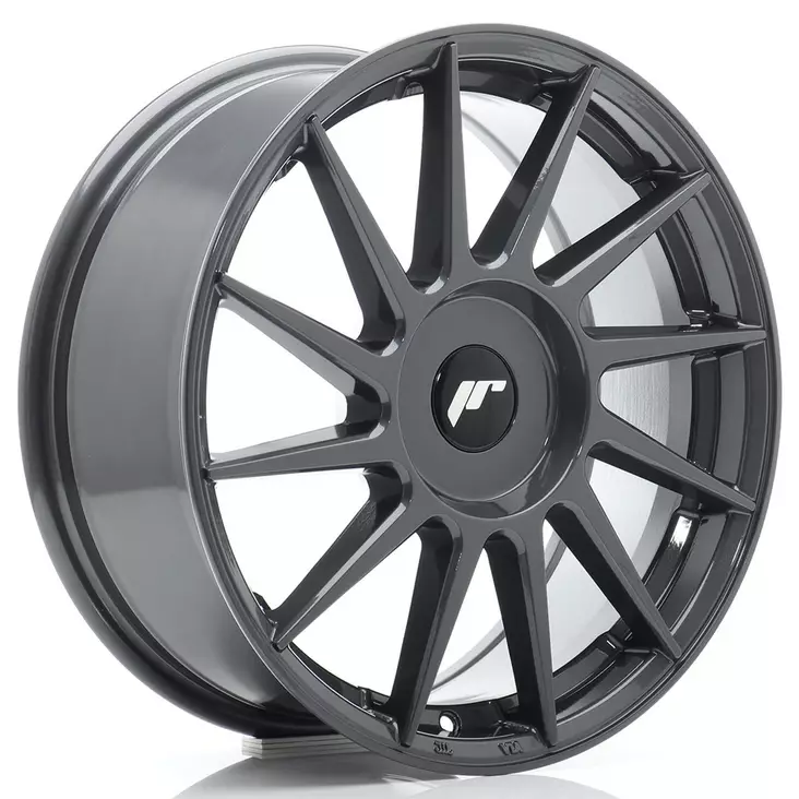 JR Wheels JR22 17x7 ET20-40 BLANK Hyper Gray - Japan Racing vanteet - 5902211973911 - 1