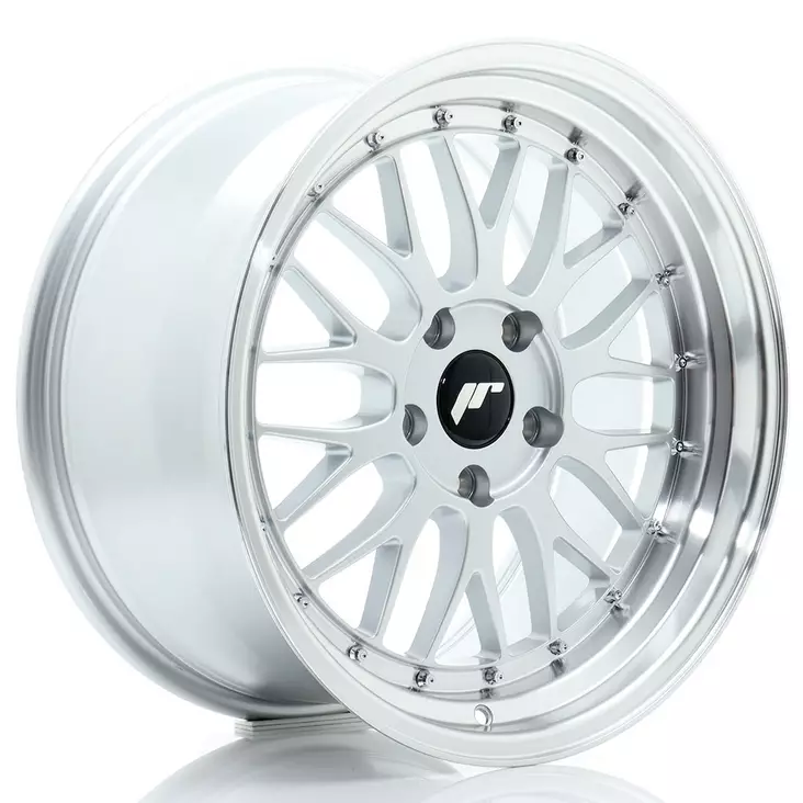 JR Wheels JR23 18x9,5 ET35 5x120 Hyper Silver w/ Machined Lip - Japan Racing vanteet - 5906871107051 - 1