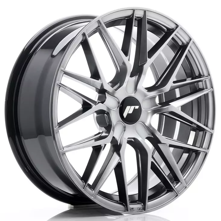 JR Wheels JR28 18x7,5 ET20-40 BLANK Hyper Black - Japan Racing vanteet - 5902211940791 - 1