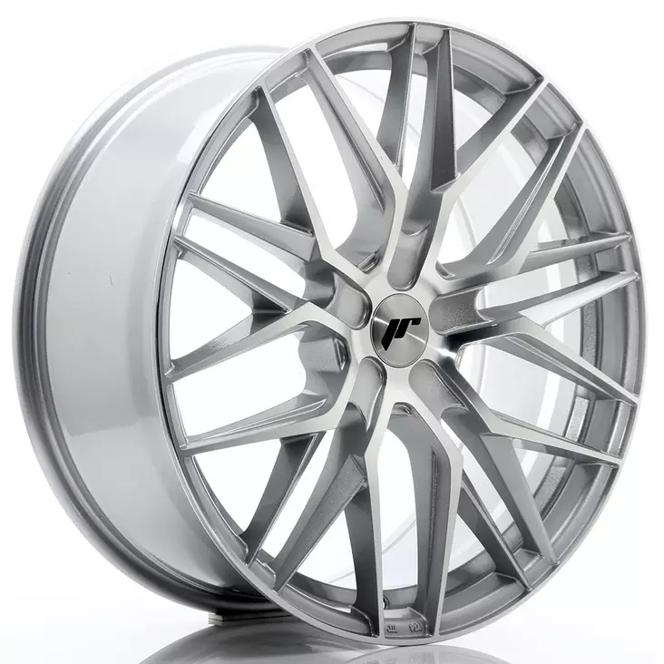 JR Wheels JR28 21x9 ET15-45 5H BLANK Silver Machined Face - Japan Racing vanteet - 5902211938231 - 1