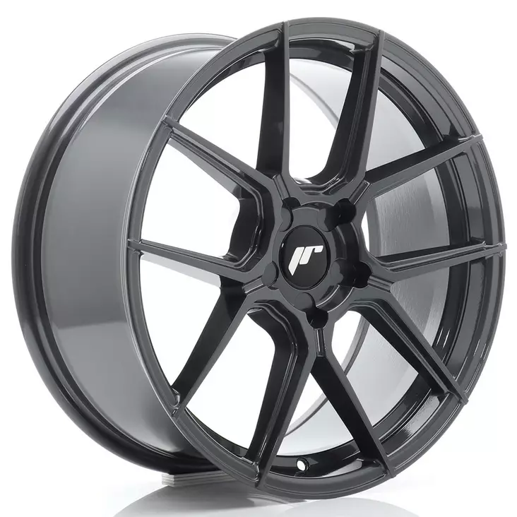 JR Wheels JR30 18x8 ET20-40 5H Blank Hyper Gray - Japan Racing vanteet - 5902211919391 - 1