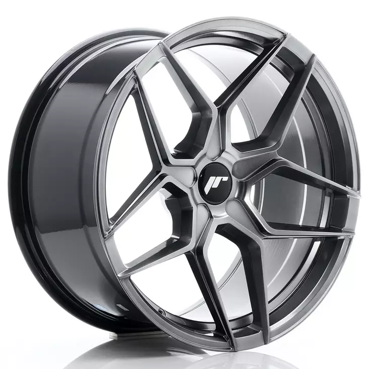 JR Wheels JR34 19x9,5 ET20-40 5H BLANK Hyper Black - Japan Racing vanteet - 5902211938811 - 1